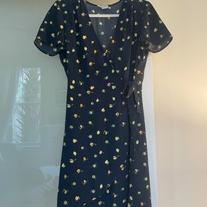 J crew wrap dress